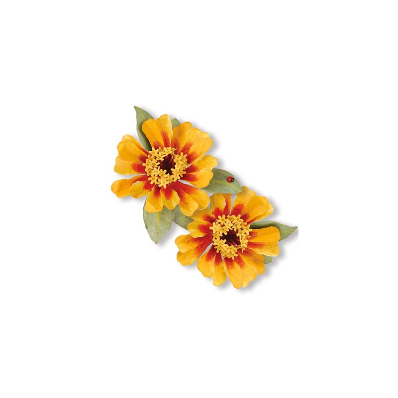 (659265)Sizzix Thinlits Die Set 7PK - Flower, Zinnia