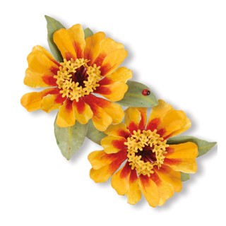 (659265)Sizzix Thinlits Die Set 7PK - Flower, Zinnia