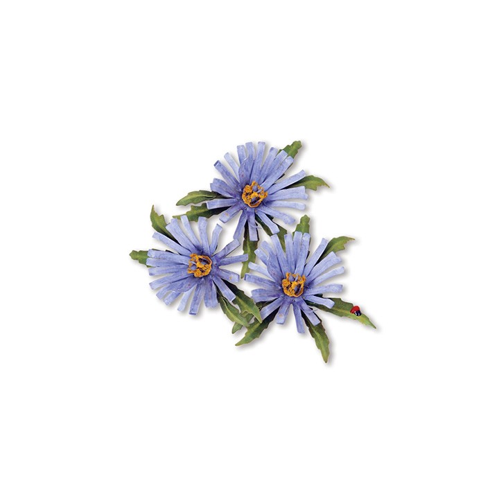 (659255)Sizzix Thinlits Die Set 8PK - Flower, Aster