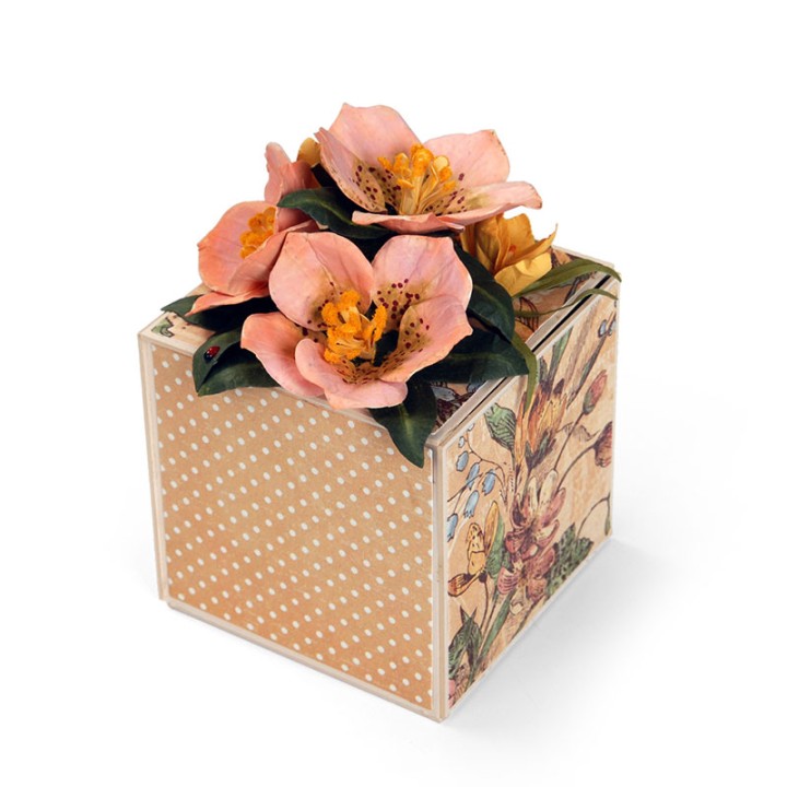 (659258)Sizzix Thinlits Die Set 13PK - Flower, Crocus