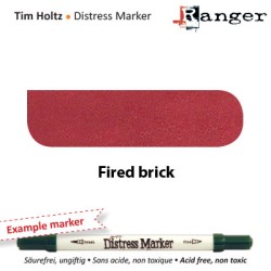 (TDM32540)Tim Holtz distress marker fired brick