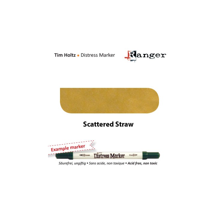 (TDM32649)Tim Holtz distress marker scattered straw