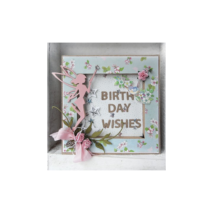 (LR0324)Creatables stencil fairy magic