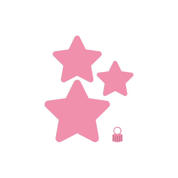(COL1360)Collectables set christmas star