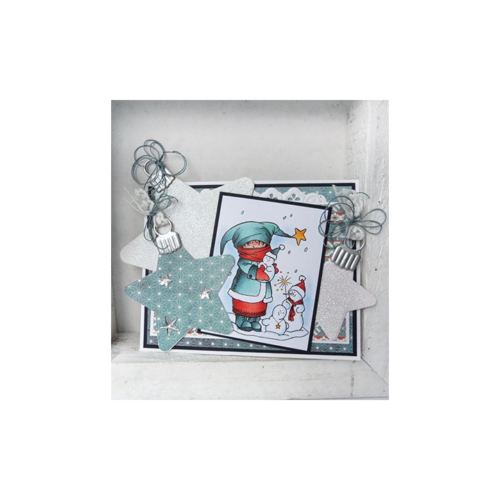 (COL1360)Collectables set christmas star