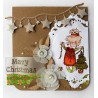 (CS0896)Clear stamp merry christmas