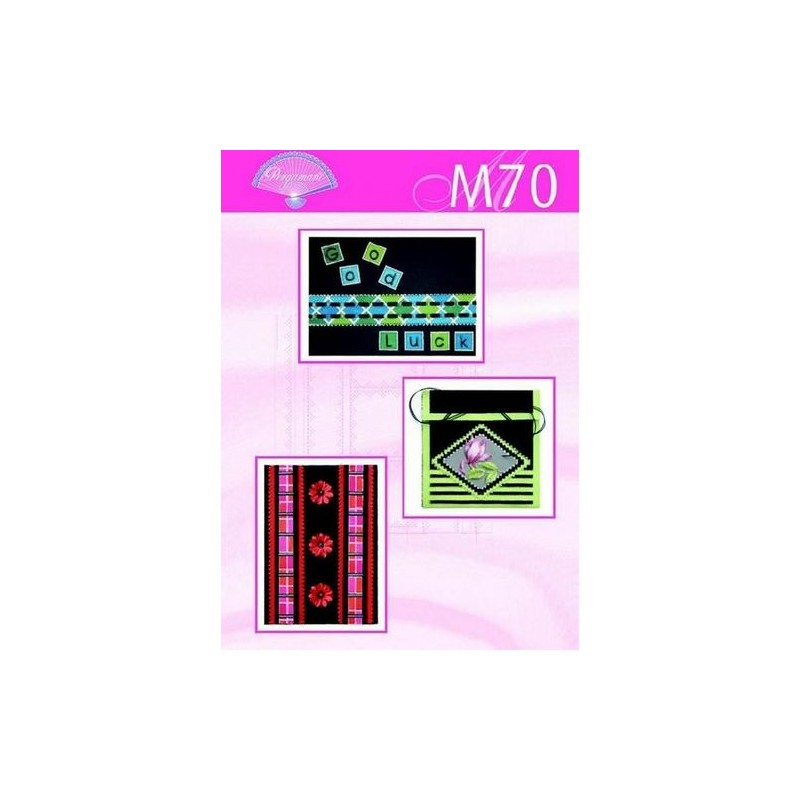 Pergamano M70 'Kleurrijk Zwart'