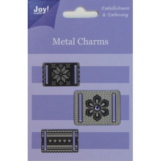 (6350/0101)Metal Charms für Band (3st)