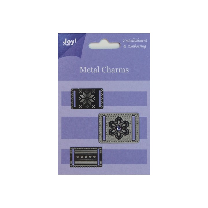 (6350/0101)Metal Charms für Band (3st)