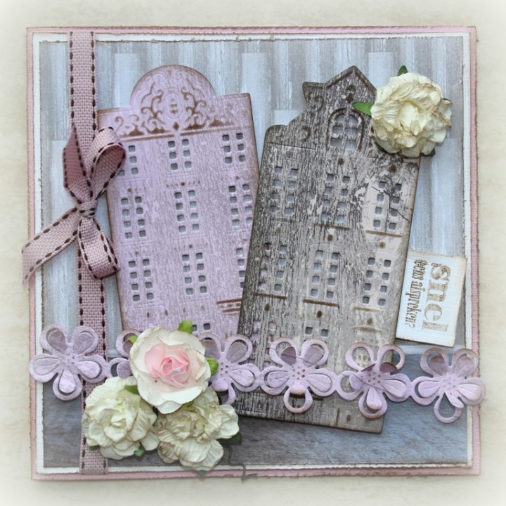 (1201/0086)Lin & Lene stencil Huis