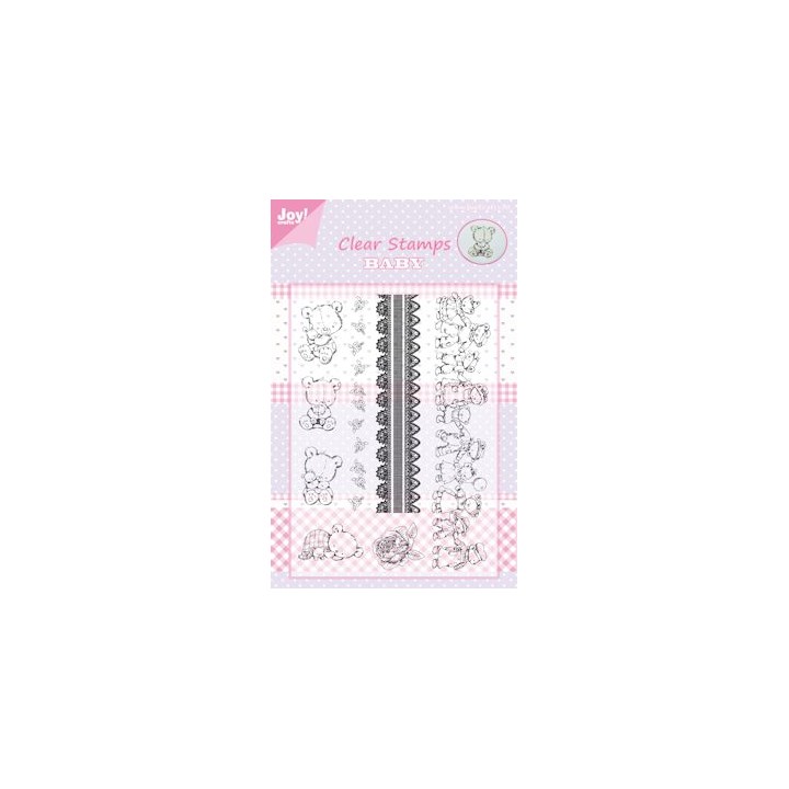(6410/0319)Clear stamp Bordure d'Ours