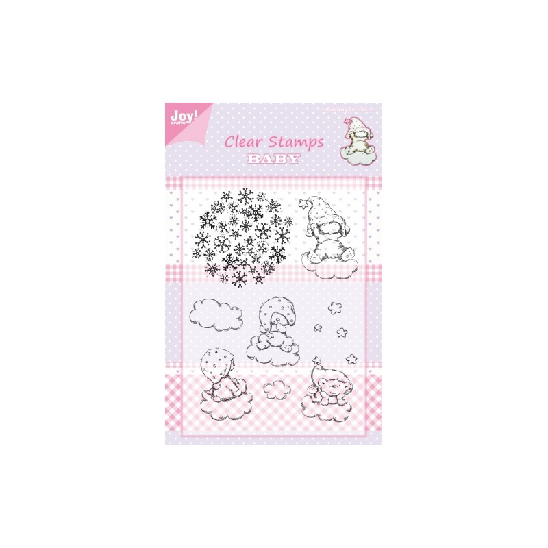 (6410/0320)Clear stamp ours en hiver