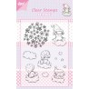 (6410/0320)Clear stamp winter bears