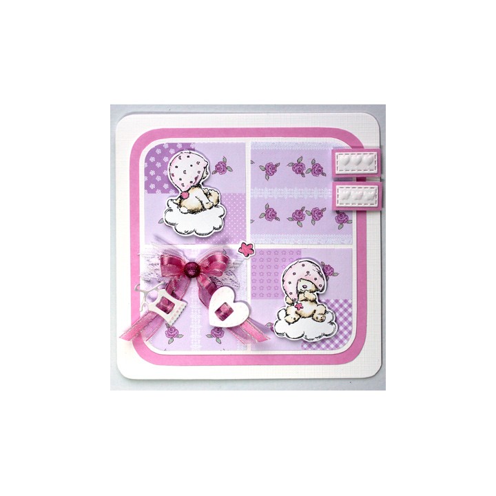 (6410/0320)Clear stamp Winter Bären