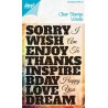 (6410/0312)Clear stamp ENG I am sorry