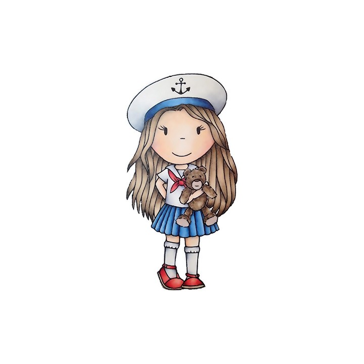 (PND2383)Paper Nest Dolls Nautical Ellie