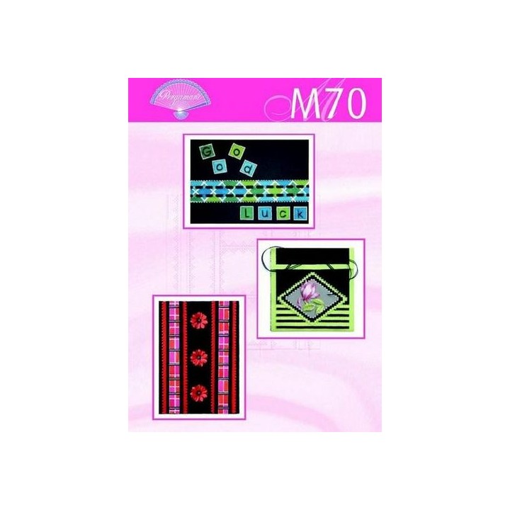 Pergamano M70 'Kleurrijk Zwart'