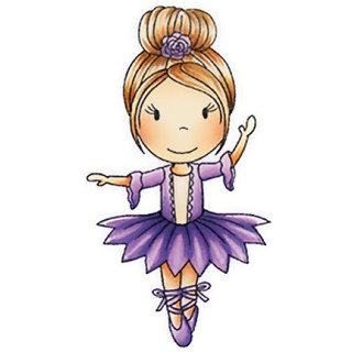 (PND1150)Paper Nest Dolls Ballerina Ellie