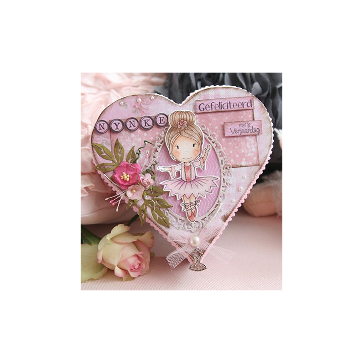 (PND1150)Paper Nest Dolls Ballerina Ellie