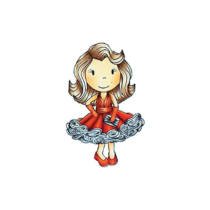 (PND1169)Paper Nest Dolls Miss Hollywood