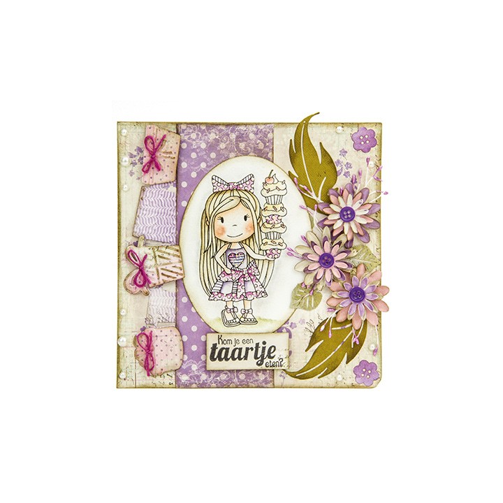 (PND1301)Paper Nest Dolls Cupcake Ellie