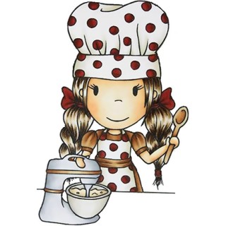 (PND7001)Paper Nest Dolls Chef Angelina