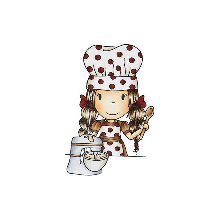 (PND7001)Paper Nest Dolls Chef Angelina