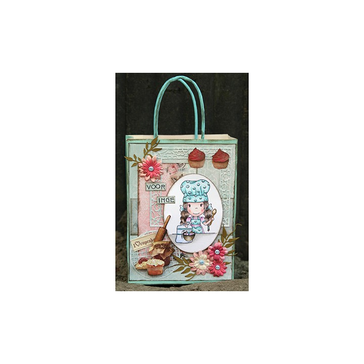 (PND7001)Paper Nest Dolls Chef Angelina