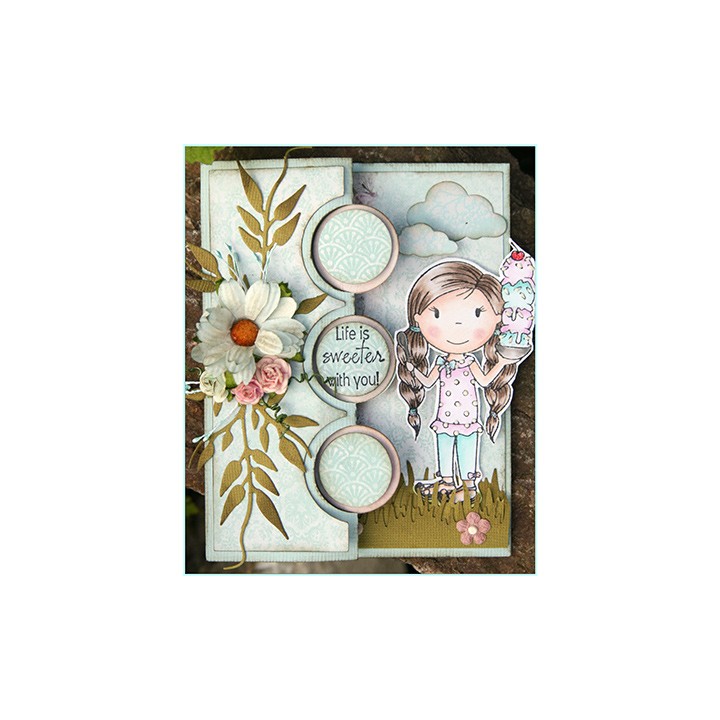(PND2354)Paper Nest Dolls Ice Cream Avery