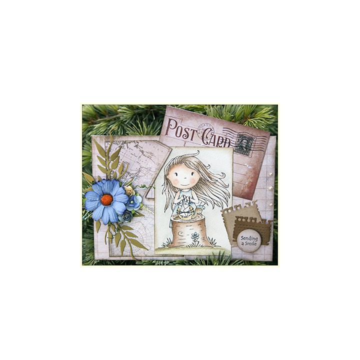 (PND2150)Paper Nest Dolls Snail Mail Ellie