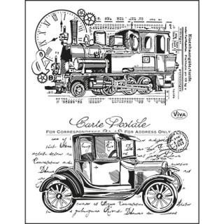 (4003 100 00)Clear stamps Oldtimer