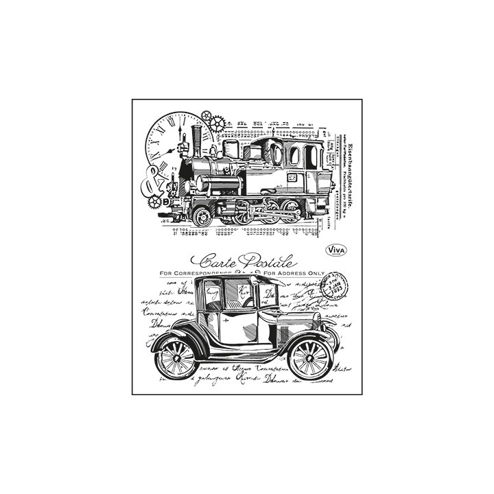 (4003 100 00)Clear stamps Oldtimer