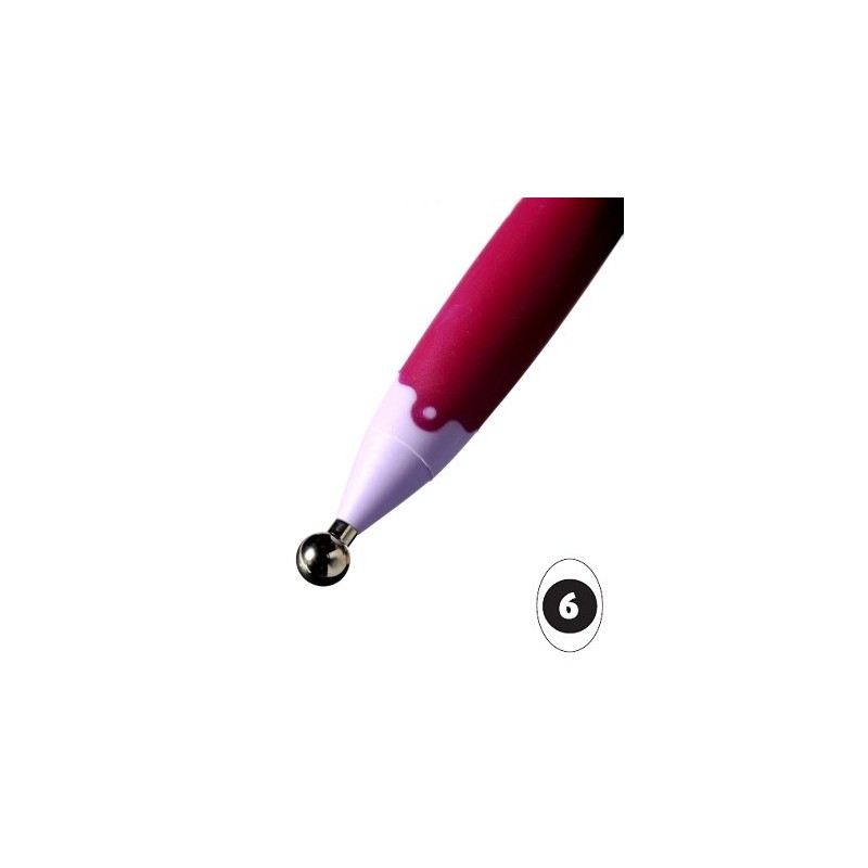 (PER-TO-70016-XX)Pergamano : Ziselierstift : extra große Kugel 6 (10099)