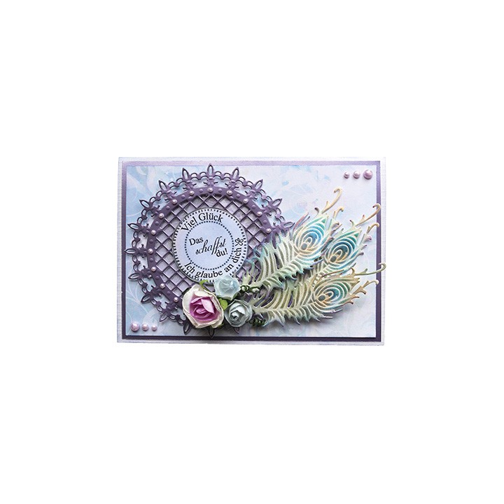 (6002/0378)Cutting & Embossing stencil veer