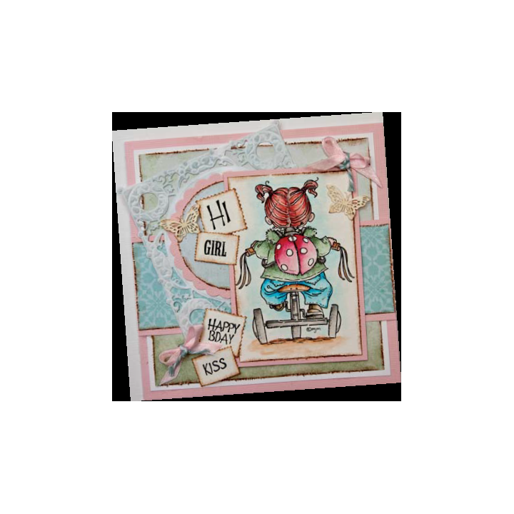 (6002/0324)Decouper & Gaufrer Pochoir timbre