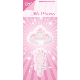 (6002/0353)Cutting & Embossing stencil Tiara en spiegel