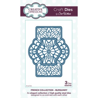 (CED2103)Craft Dies - Burgundy