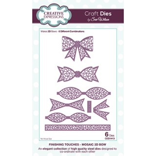 (CED1413)Craft Dies - Mosaic 3D Bow