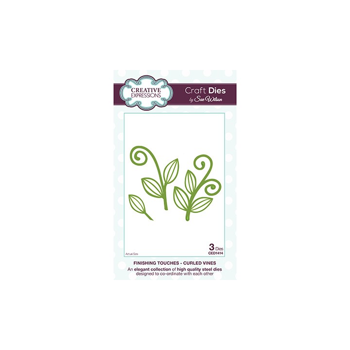(CED1414)Craft Dies - Curled Vines