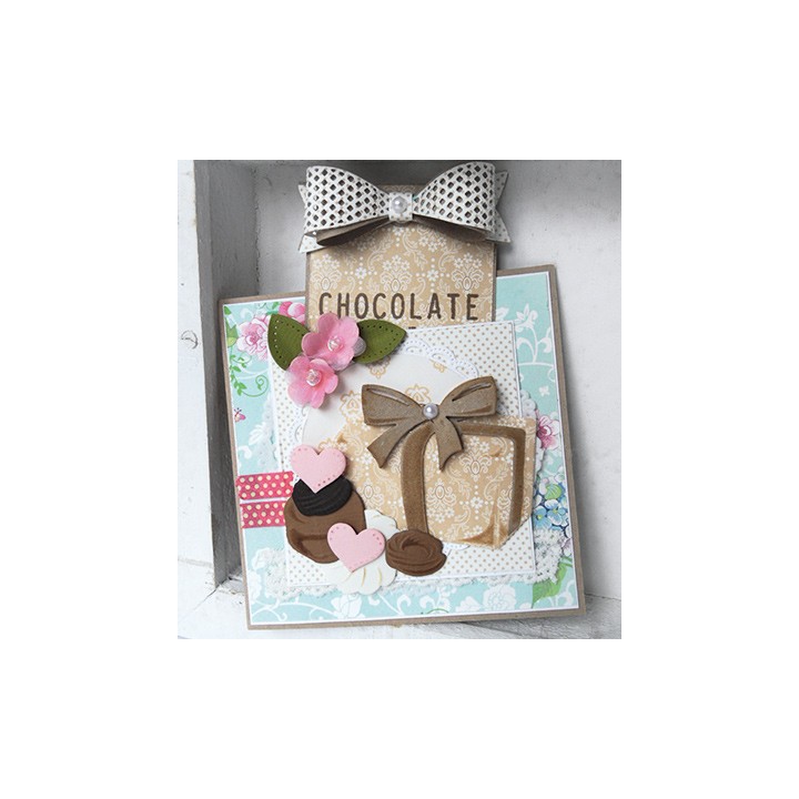 (LR0325)Creatables stencil bow large