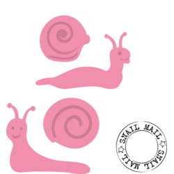 (COL1364)Collectables set snail