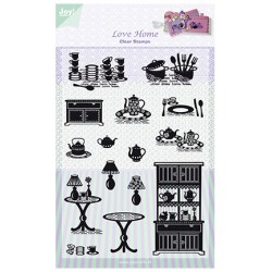 (6410/0318)Clear stamp Love...