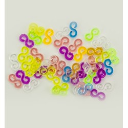 (6200/0899)Band it 50 S Clips colors