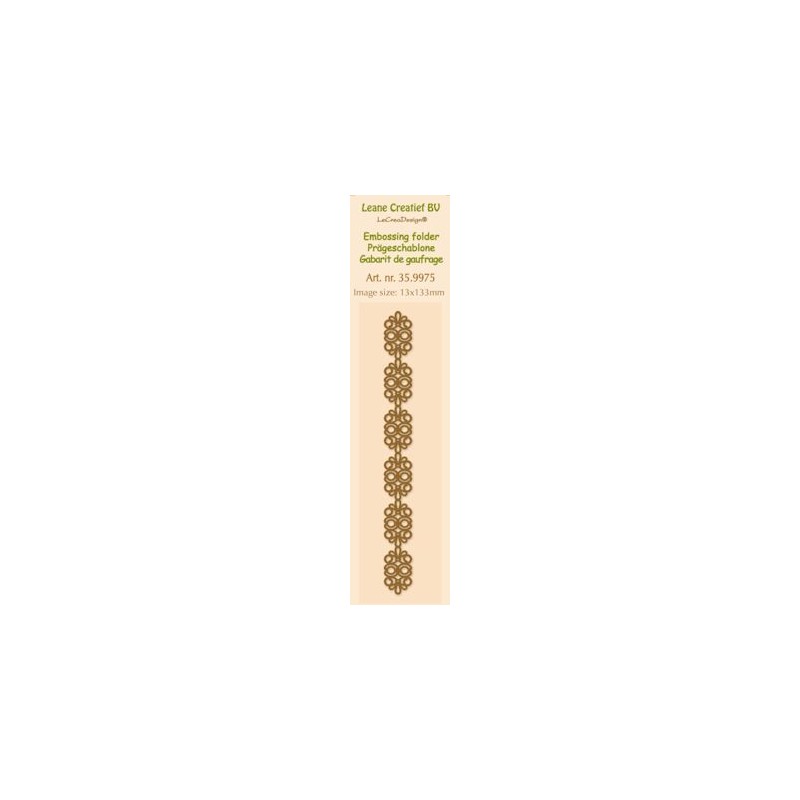 (35.9975)Border embossing folder elements
