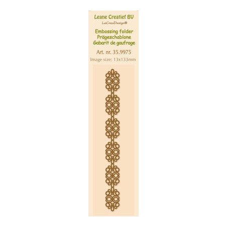 (35.9975)Border embossing folder elements