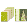 (51.0041)Paperset A5 Christmas groen-beige