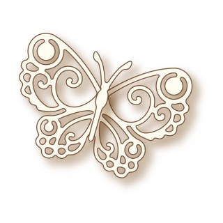 (SD0017)Wild Rose Studio`s Specialty die - Peacock butterfly
