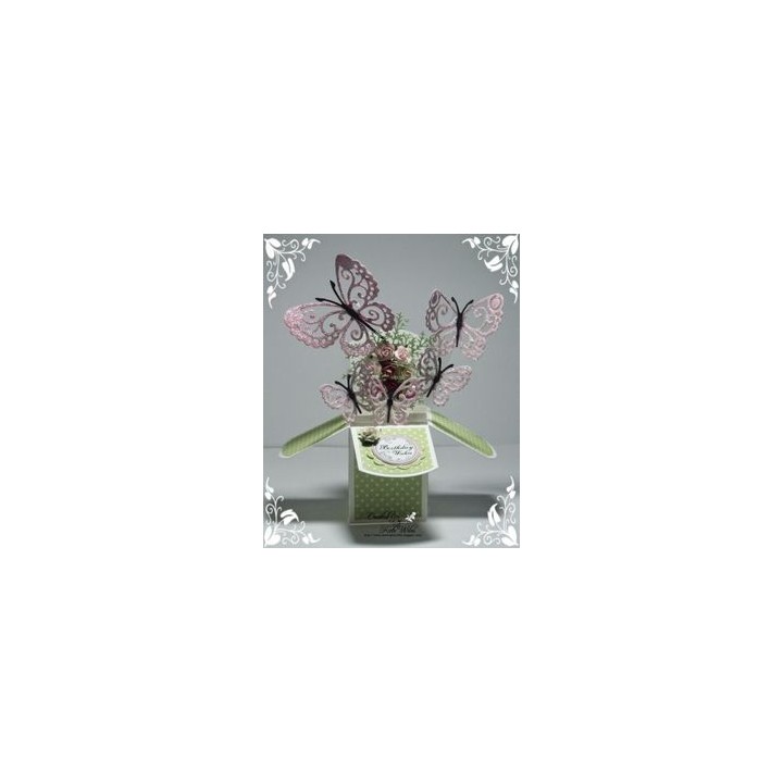 (SD0017)Wild Rose Studio`s Specialty die - Peacock butterfly