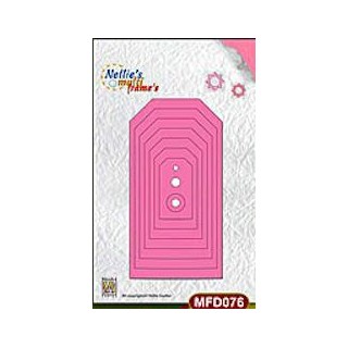 (MFD076)Multi Frame Die tags 5 straight