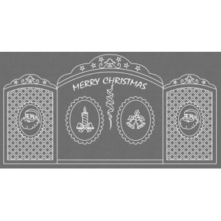(TP3333E)EMBOSSING EasyEmboss Christmas Gate Card - 1